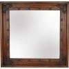 Mexican Imports El Paso Vanity Accent Mirror, Natural Tone, 31x31