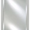 Afina Corporation Afina Basix 20"x26" Single Door Medicine Cabinet, Satin White