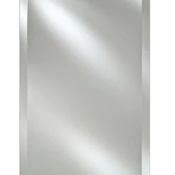 Afina Corporation Afina Basix 24"x30" Single Door Medicine Cabinet, Frameless Bevel Edge