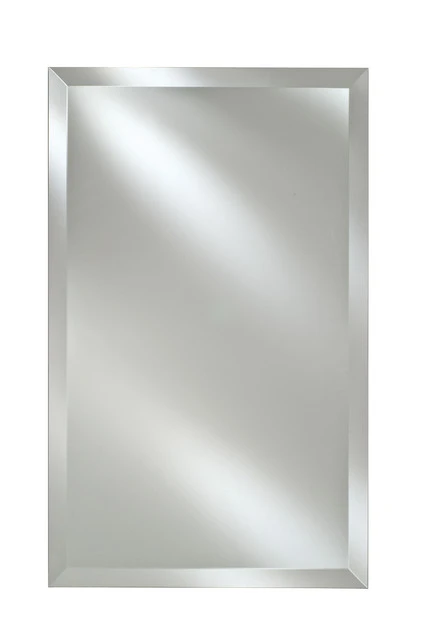 Afina Corporation Afina Basix 24"x30" Single Door Medicine Cabinet, Frameless Bevel Edge 3 Afina Corporation Afina Basix 24"x30" Single Door Medicine Cabinet, Frameless Bevel Edge