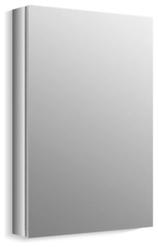 Kohler Verdera 20" W X 30" H Aluminum Medicine Cabinet 3 Kohler Verdera 20" W X 30" H Aluminum Medicine Cabinet