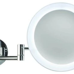 WS Bath Collections Smile 304 Magnifying Illuminated Mirror