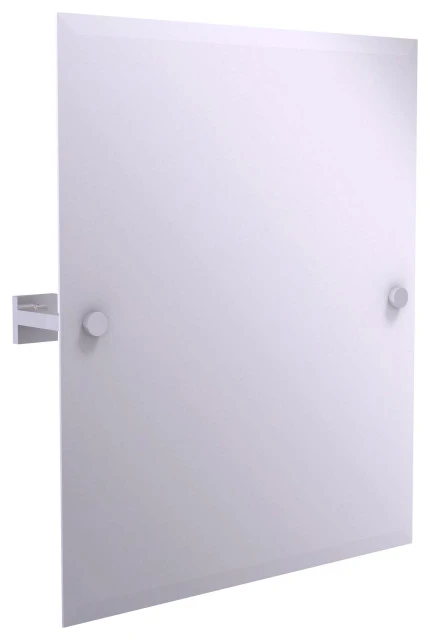Allied Brass Montero Frameless Rectangular Tilt Mirror, Beveled Edge, Polished Chrome 3 Allied Brass Montero Frameless Rectangular Tilt Mirror, Beveled Edge, Polished Chrome
