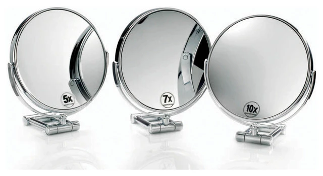 Smile Magnifying Mirror In Chrome 10x 3 Smile Magnifying Mirror In Chrome 10x
