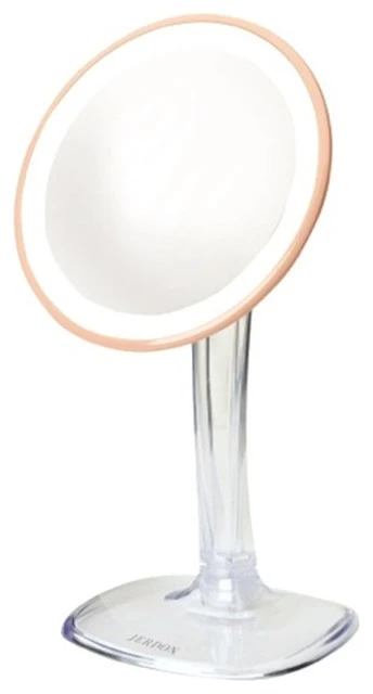 Jerdon 7.25" Battery LED Lighted Makeup Mirror With 5X Mag 3 Jerdon 7.25" Battery LED Lighted Makeup Mirror With 5X Mag