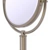 Allied Brass Tribecca Collection 8" Vanity Top Make-Up Mirror 5xMagnification, Antique Pewter 1 Allied Brass Tribecca Collection 8" Vanity Top Make-Up Mirror 5xMagnification, Antique Pewter -Laural Home Shop home design 276
