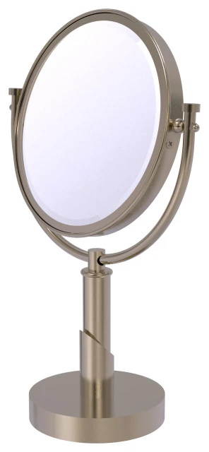 Allied Brass Tribecca Collection 8" Vanity Top Make-Up Mirror 5xMagnification, Antique Pewter 3 Allied Brass Tribecca Collection 8" Vanity Top Make-Up Mirror 5xMagnification, Antique Pewter