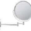 Jerdon JP7506BZ 8-Inch Two-Sided Swivel Wall Mount Mirror With 5x Magnification -Laural Home Shop home design 283