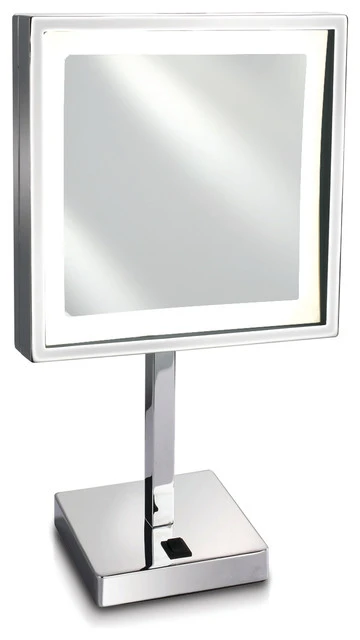 Empire Industries Inc. Empire 5X Magnification 8"x8" Lighted Makeup Mirror 3 Empire Industries Inc. Empire 5X Magnification 8"x8" Lighted Makeup Mirror