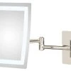 Aptations Single Sided 3500K And 5500K Switchable LED Rectangular Wall Mirror Hardwired, P -Laural Home Shop home design 297
