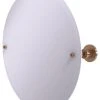 Allied Brass Frameless Round Tilt Mirror With Beveled Edge, Brushed Bronze -Laural Home Shop home design 3