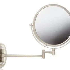 Jerdon JP7507CB 8-Inch Two-Sided Swivel Wall Mount Mirror With 7x Magnification