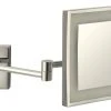 Nameeks Wall Mounted 3x Lighted Makeup Mirror, Satin Nickel 1 Nameeks Wall Mounted 3x Lighted Makeup Mirror, Satin Nickel -Laural Home Shop home design 310