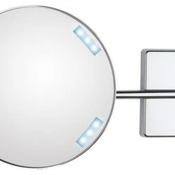 WS Bath Collections Discololed 35-1 Lighted Magnifying Mirror 3x
