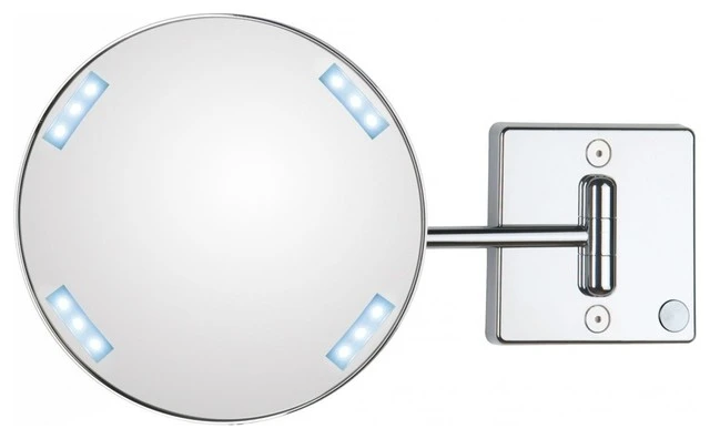 WS Bath Collections Discololed 35-1 Lighted Magnifying Mirror 3x 3 WS Bath Collections Discololed 35-1 Lighted Magnifying Mirror 3x