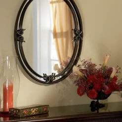 Quoizel DH43024PN Mirror Duchess Palladian Bronze