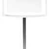 WS Bath Collections WS 83 Magnifying Makeup Mirror In Polished Chrome W/ LED Light