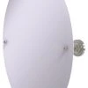 Allied Brass Frameless Oval Tilt Mirror With Beveled Edge, Satin Nickel -Laural Home Shop home design 34