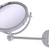 Allied Brass 8"Wall Mounted Make-Up Mirror 4X Magnification 2 Allied Brass 8"Wall Mounted Make-Up Mirror 4X Magnification -Laural Home Shop home design 372