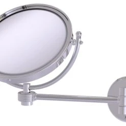 Allied Brass 8"Wall Mounted Make-Up Mirror 4X Magnification