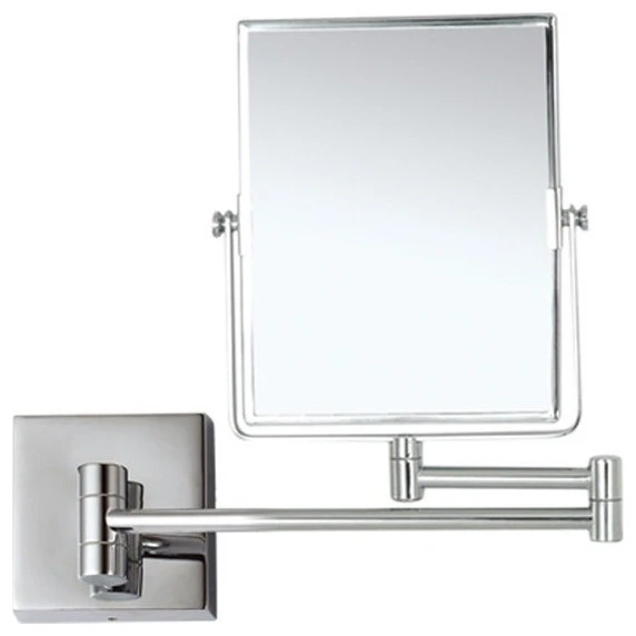 Nameeks AR7721-5X Glimmer 8-1/2"W X 6-3/10"H Magnifying Mirror - Chrome 3 Nameeks AR7721-5X Glimmer 8-1/2"W X 6-3/10"H Magnifying Mirror - Chrome