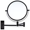 Modo Exclusive Smile Smile 330 Reversible 5x/1x Magnifying Mirror, Matte Black -Laural Home Shop home design 422