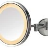Jerdon HL1016CL 9.5-Inch LED Halo Lighted Wall Mount Mirror W/ 5x Magnification 2 Jerdon HL1016CL 9.5-Inch LED Halo Lighted Wall Mount Mirror W/ 5x Magnification -Laural Home Shop home design 429