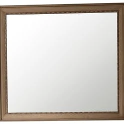 James Martin Vanities Bristol 44" Rectangular Mirror, White Washed Walnut