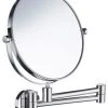 Smedbo Inc Outline Shaving/Make-Up Mirror With Swing Arm Chrome -Laural Home Shop home design 448