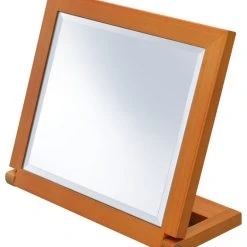 ORE International 8" Tall Polyresin Adjustable Make-Up Mirror SUN-4