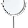Nameeks Double Face 3x Chrome Magnifying Mirror, Chrome -Laural Home Shop home design 453