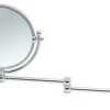Gatco Fine Bathware Swing Arm Wall Mirror, Chrome