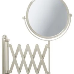 Jerdon JP2027N 8-Inch Two-Sided Swivel Wall Mount Mirror With 7x Magnification