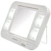 Jerdon LED Lighted Makeup Mirror With 5X-1X Mag 1 Jerdon LED Lighted Makeup Mirror With 5X-1X Mag -Laural Home Shop home design 518