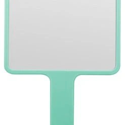 Impressions Vanity Company SLAYssentials Square Hand Mirror, Audrey Blue