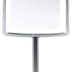 WS Bath Collections Smile 830 Battery Operated Magnifying Mirror 5x