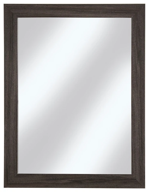 Cutler K&B Ivory Collection Shaker 23"x30" Mirror, Karoo Ash 3 Cutler K&B Ivory Collection Shaker 23"x30" Mirror, Karoo Ash