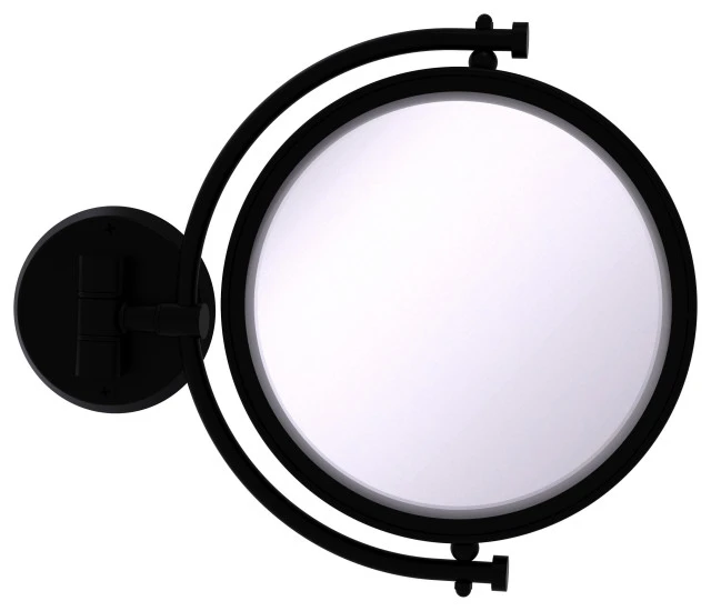 Allied Brass 8"Wall Mounted Make-Up Mirror 3X Magnification 3 Allied Brass 8"Wall Mounted Make-Up Mirror 3X Magnification
