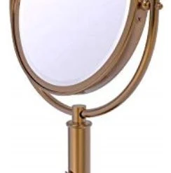 Allied Brass TR-4/2X Tribecca Collection 8 Inch Vanity Top 2X Magnification Make