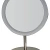Whitehaus Collection Whitehaus WHMR106-BN Round Freestanding Led 5X Magnified Mirror -Laural Home Shop home design 567