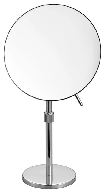 Aqua Rondo By KubeBath Magnifying Mirror With Adjustable Height 3 Aqua Rondo By KubeBath Magnifying Mirror With Adjustable Height