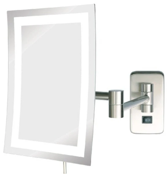 Null Jerdon JRT710NLD 6.5-Inch By 9-Inch Direct Wire Wall Mount Rectangular Mirror 3 Null Jerdon JRT710NLD 6.5-Inch By 9-Inch Direct Wire Wall Mount Rectangular Mirror