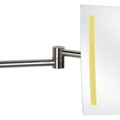 Ucore Inc. Ucore 8" Wall-Mounted 3X Magnifying Makeup LED Mirror