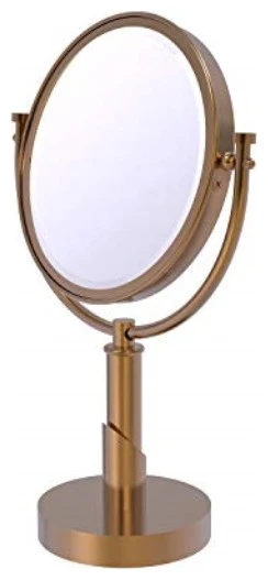Allied Brass TR-4/4X Tribecca Collection 8 Inch Vanity Top 4X Magnification Make 3 Allied Brass TR-4/4X Tribecca Collection 8 Inch Vanity Top 4X Magnification Make