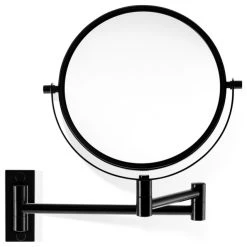 WS Bath Collections WS 33 Magnifying Makeup Mirror In Matte Black