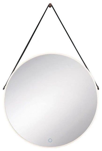 Eurofase Lighting Eurofase 35885-016 31" 27W 1 LED Strap Edgelit Round Mirror 3 Eurofase Lighting Eurofase 35885-016 31" 27W 1 LED Strap Edgelit Round Mirror