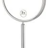 Nameeks Double Sided 3x Magnifying Makeup Mirror, Chrome 2 Nameeks Double Sided 3x Magnifying Makeup Mirror, Chrome -Laural Home Shop home design 631