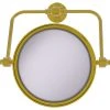 Allied Brass Retro Wave Wall Mounted Swivel Make-Up Mirror 8" 5xMagnification, Polished Brass 1 Allied Brass Retro Wave Wall Mounted Swivel Make-Up Mirror 8" 5xMagnification, Polished Brass -Laural Home Shop home design 636