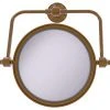 Allied Brass RWM-4/4X Retro Wave Collection Wall Mounted Swivel 8 Inch Diameter -Laural Home Shop home design 643