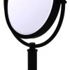 Allied Brass Tribecca Collection 8" Vanity Top Make-Up Mirror 2xMagnification, Matte Black 2 Allied Brass Tribecca Collection 8" Vanity Top Make-Up Mirror 2xMagnification, Matte Black -Laural Home Shop home design 649